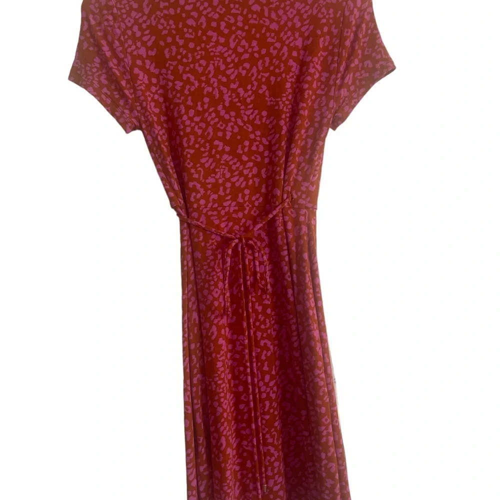Free People Marsaille Mini Dress Size XS Rust Combo - Picture 6 of 6